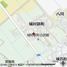 富山県富山市城村新町41周辺の地図