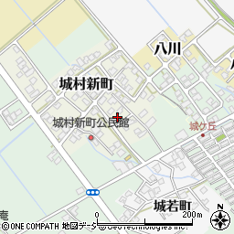 富山県富山市城村新町129周辺の地図