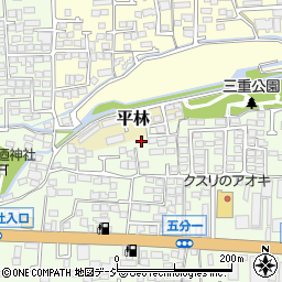長野県長野市高田470周辺の地図