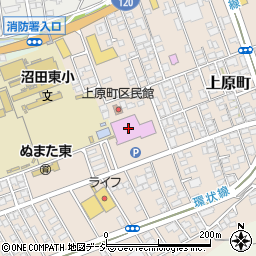 利根沼田広域市町村圏振興整備組合事務局周辺の地図