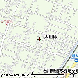 石川県津幡町（河北郡）太田（ほ）周辺の地図
