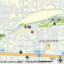 長野県長野市高田471-10周辺の地図