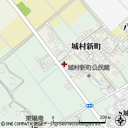 富山県富山市城村新町55周辺の地図