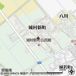 富山県富山市城村新町73周辺の地図