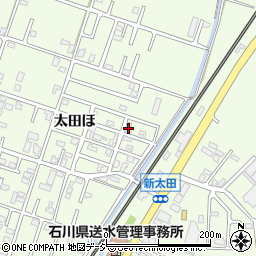 石川県河北郡津幡町太田ほ177-8周辺の地図