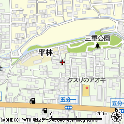 長野県長野市高田471-8周辺の地図