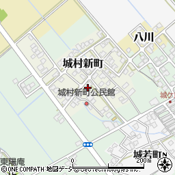 富山県富山市城村新町85周辺の地図