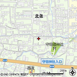 長野県長野市高田191周辺の地図