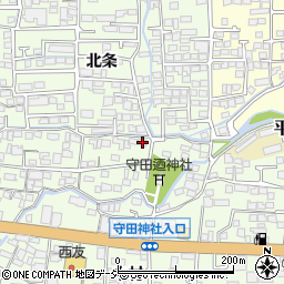 長野県長野市高田169周辺の地図