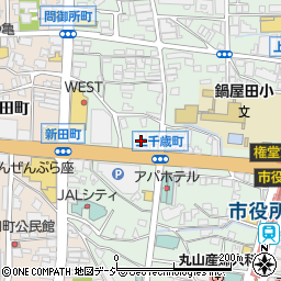 三井住友銀行長野支店周辺の地図