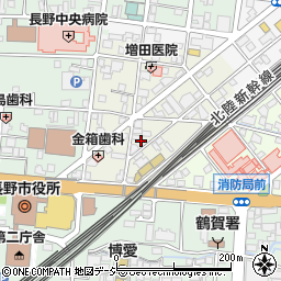 〒380-0812 長野県長野市早苗町の地図