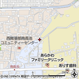 長野県長野市南長池970-1周辺の地図