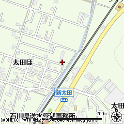 石川県河北郡津幡町太田ほ177-36周辺の地図