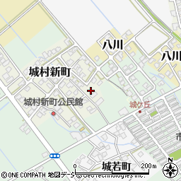 富山県富山市城村新町145周辺の地図