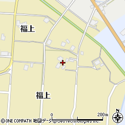 富山県小矢部市福上226周辺の地図