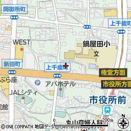 ビジネスポート　長野周辺の地図
