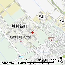富山県富山市城村新町146周辺の地図