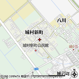 富山県富山市城村新町117周辺の地図