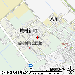 富山県富山市城村新町125周辺の地図