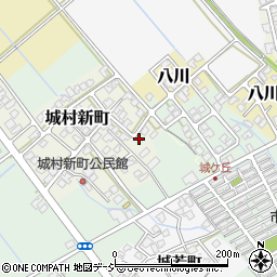 富山県富山市城村新町204周辺の地図