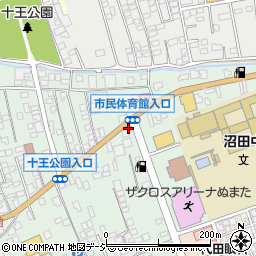 角田高級瓦店周辺の地図