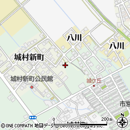 富山県富山市城村新町206周辺の地図