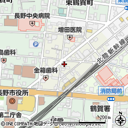 長野県長野市早苗町55周辺の地図