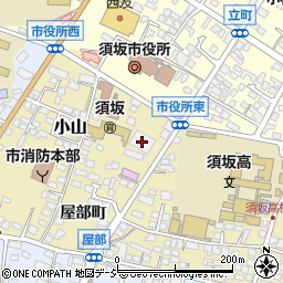 ＪＡながの須坂支所周辺の地図