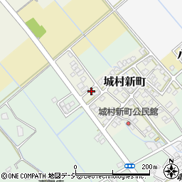 富山県富山市城村新町27周辺の地図