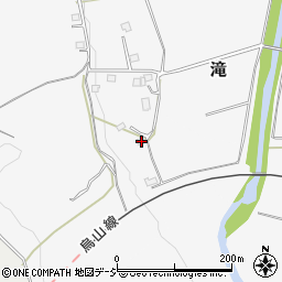 栃木県那須烏山市神長1406周辺の地図