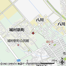富山県富山市城村新町203周辺の地図