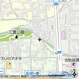長野県長野市高田495周辺の地図
