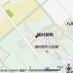 富山県富山市城村新町89周辺の地図