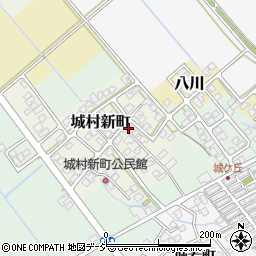 富山県富山市城村新町150周辺の地図