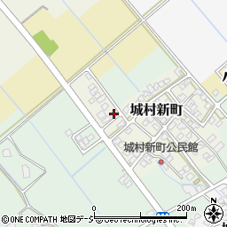 富山県富山市城村新町24周辺の地図