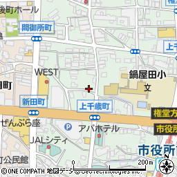 牛見本店周辺の地図