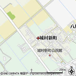 富山県富山市城村新町91周辺の地図
