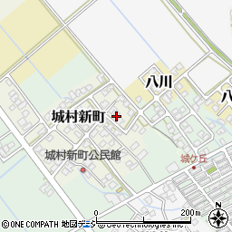 富山県富山市城村新町187周辺の地図