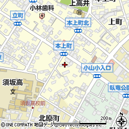 長野県須坂市須坂1501周辺の地図