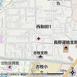 レジデンス西和田周辺の地図