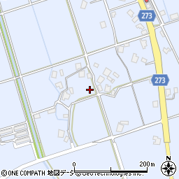 富山県小矢部市矢水町周辺の地図