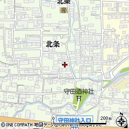 長野県長野市高田81-4周辺の地図