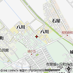 富山県富山市城新町周辺の地図