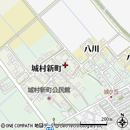 富山県富山市城村新町182周辺の地図