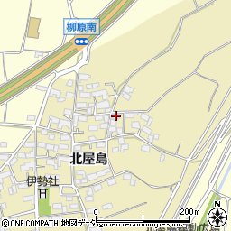 長野県長野市屋島北屋島2830周辺の地図