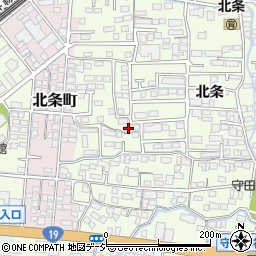 長野県長野市高田28-3周辺の地図