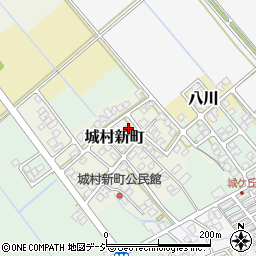 富山県富山市城村新町152周辺の地図