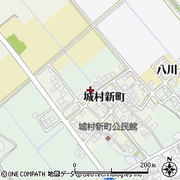 富山県富山市城村新町93周辺の地図