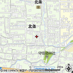 長野県長野市高田81周辺の地図