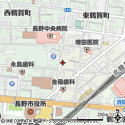 長野県長野市早苗町8周辺の地図